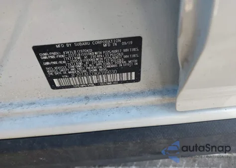 2019 Subaru Crosstrek 2.0I Premium from USA, damaged, VIN JF2GTAEC0KH399030